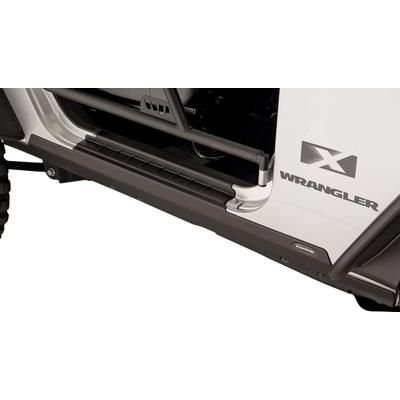 Bushwacker Rocker Panel Guards Dura-Flex(R) 2000 TPO Black Trail Armor Series, Lifetime limited warranty 14011