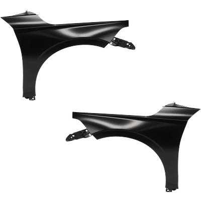 Replacement Fender Steel Primed, Front, Driver & Passenger Side, 1-year unlimited-mileage warranty SET-RH22010035