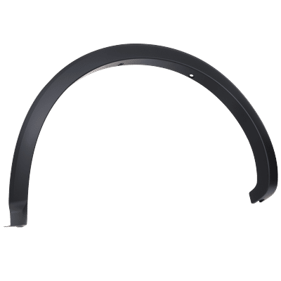 Replacement Fender Trim Plastic Textured Black, Rear, Passenger Side, 1-year unlimited-mileage warranty RF55390011