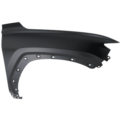 Replacement Fender Steel Primed, Front, Passenger Side, 1-year unlimited-mileage warranty RH22010065