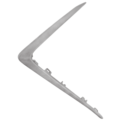 Replacement Grille Trim Smoked Chrome, Driver Side, 1-year unlimited-mileage warranty RL07070012