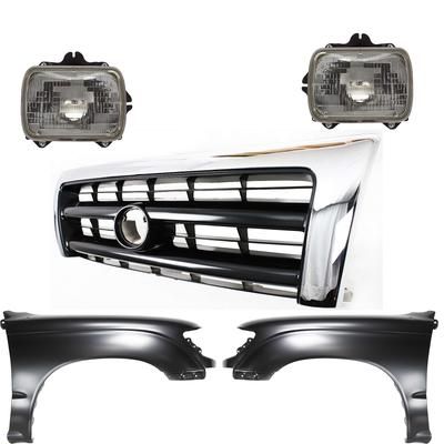 Replacement Fender Steel Primed, Front, Driver & Passenger Side, 1-year unlimited-mileage warranty KIT-031323-149