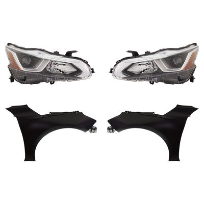 Replacement Fender Steel Primed, Front, Driver & Passenger Side, 1-year unlimited-mileage warranty KIT-030823-7103