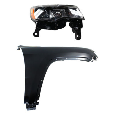 Replacement Fender Steel Primed, Front, Passenger Side, 1-year unlimited-mileage warranty KIT-030823-3604