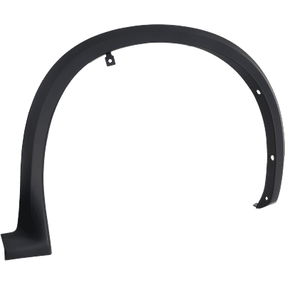Replacement Fender Flares Plastic Textured Black, Front, Passenger Side, 1-year unlimited-mileage warranty RI22130009Q