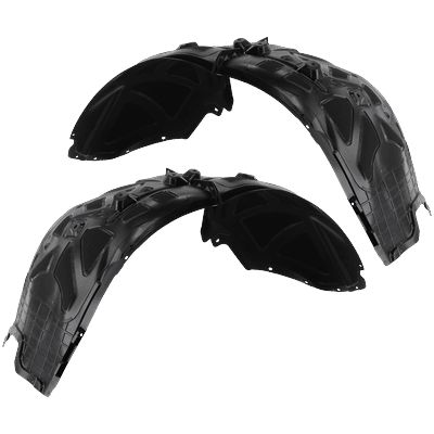 Replacement Fender Liner, Front, Driver & Passenger Side, 1-year unlimited-mileage warranty SET-RC22210081Q