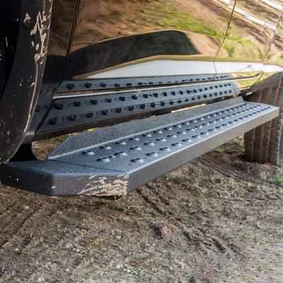 Aries Running Boards Steel Powdercoated Textured Black RidgeStep Series, 20555563