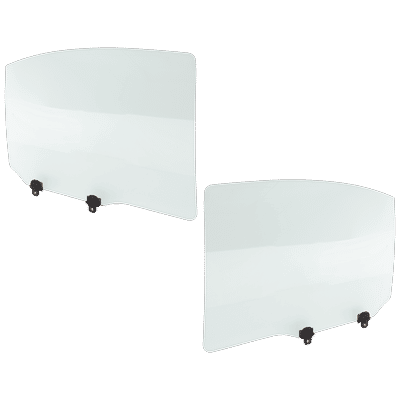 Replacement Door Glass, Rear, Driver & Passenger Side, 1-year unlimited-mileage warranty SET-RM48130039