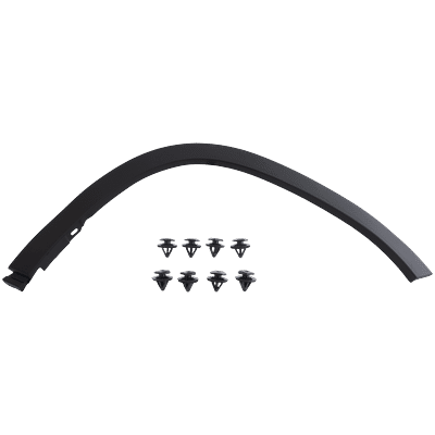 Replacement Fender Flares Plastic Textured, Front, Passenger Side, 1-year unlimited-mileage warranty RS22130025