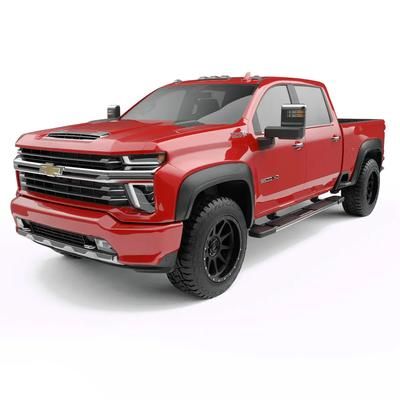 EGR Fender Flares Plastic Black, Front & Rear, Driver Passenger Side, 1-year limited warranty BLF2003
