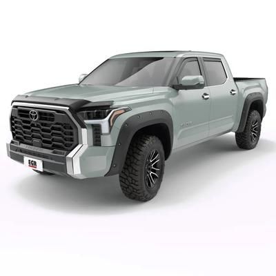 EGR Fender Flares Plastic Black, Front & Rear, Driver Passenger Side, Lifetime limited warranty 795404