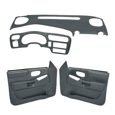 Coverlay Interior Restoration Kit ABS Plastic Slate Gray Dash Cap, Instrument Panel Cover, Lifetime limited warranty 18-647C47F-SGR