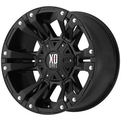 XD Wheel Aluminum Matte Black, Lifetime Limited Warranty on Structure; 1 Year Finish XD82289067718