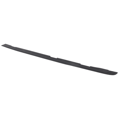Replacement Bed Rail Cap Plastic Black Smooth, Driver Side, 1-year unlimited-mileage warranty RT35030004