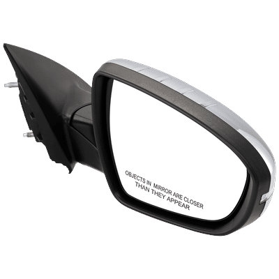 JC Whitney Mirror Chrome, Passenger Side, 1-year limited warranty JKI19CR-S