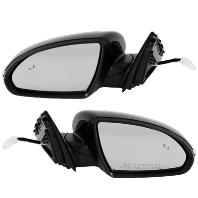 JC Whitney Mirror Paintable, Driver & Passenger Side, 1-year limited warranty SET-JKA100ER-S