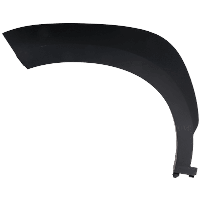 Replacement Fender Flares Plastic Primed, Front, Driver Side, 1-year unlimited-mileage warranty RH22130042