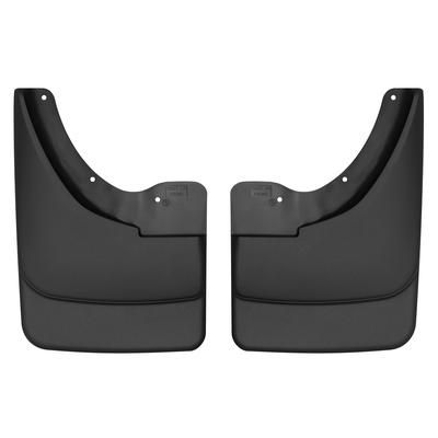 Husky Liners Mud Flaps Plastic Black Custom Fit Series, Front, Driver & Passenger Side, Lifetime limited warranty 56031