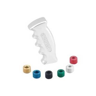 Hurst Shift Knob Aluminum Polished Pistol-Grip Series, nan, 1-year limited warranty 1531000
