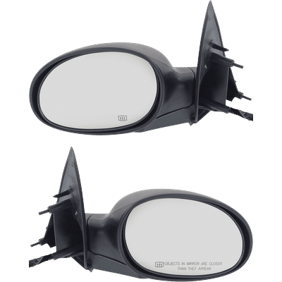 Kool Vue Mirror Textured Black, Driver & Passenger Side, 1-year limited warranty SET-CH22ER