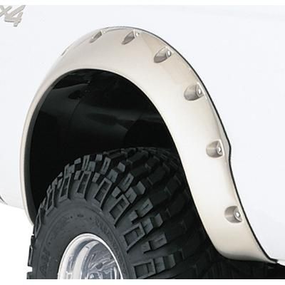 Bushwacker Fender Flares Plastic Black Cut-Out Series, Rear, Driver & Passenger Side, Lifetime limited warranty 20046-02