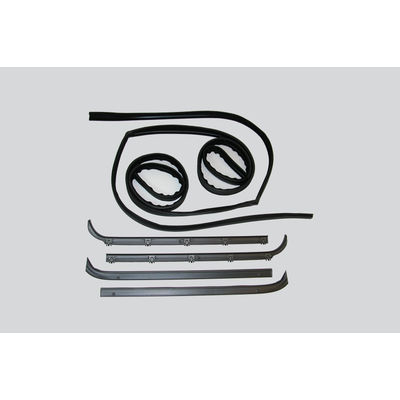 Fairchild Industries Door Glass Weatherstrip, Driver & Passenger Side, Inner Outer, limited warranty KF1001
