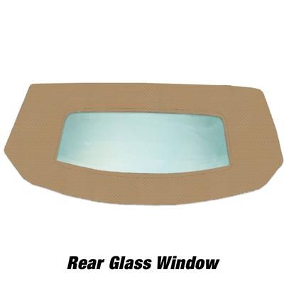 Kee Auto Top Convertible Rear Window Vinyl Buckskin, HG0349TN15SP
