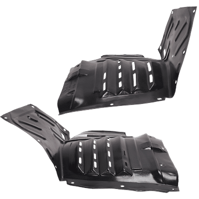 Replacement Fender Liner, Front, Driver & Passenger Side, Front Section, 1-year unlimited-mileage warranty SET-M222315