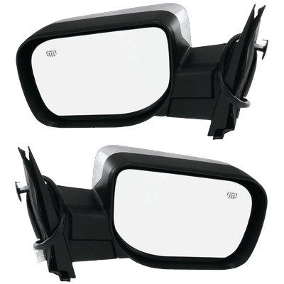 Kool Vue Mirror Chrome, Driver and Passenger Side, 1-year limited warranty SET-NS56CR