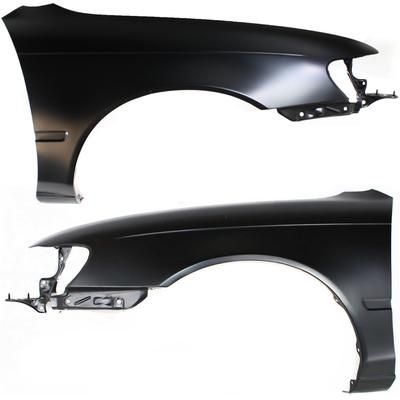 Replacement Fender Steel Primed, Front, Driver & Passenger Side, 1-year unlimited-mileage warranty SET-3801