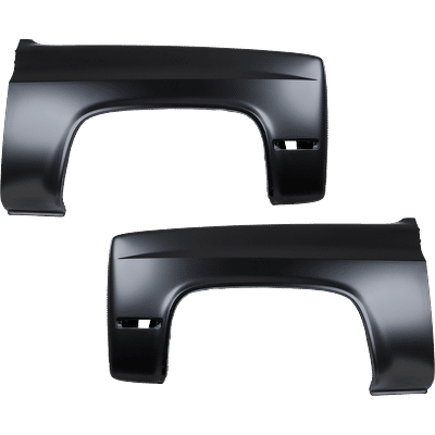 Replacement Fender Steel Primed, Front, Driver & Passenger Side, 1-year unlimited-mileage warranty SET-6705