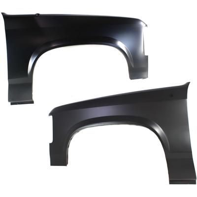 Replacement Fender Steel Primed, Front, Driver & Passenger Side, 1-year unlimited-mileage warranty SET-7301