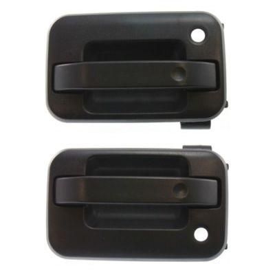 Replacement Exterior Door Handle Textured Black, Front, Driver & Passenger Side, 1-year unlimited-mileage warranty SET-F462177