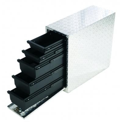 Dee Zee Truck Tool Box Aluminum Diamond brite Drawer Specialty Series, Lifetime limited warranty DZ95DA