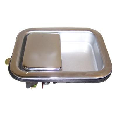 Crown Exterior Door Handle Metal & Plastic Chrome, Front, Passenger Side, 1 year or 12,000-mile limited warranty J5758172