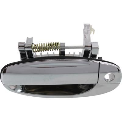 Replacement Exterior Door Handle Chrome, Front, Driver Side, 1-year unlimited-mileage warranty REPC462174C