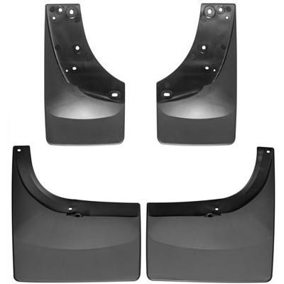 Weathertech Mud Flaps Plastic Black DigitalFit Series, Front & Rear, Driver Passenger Side, Lifetime limited warranty 110005-120027