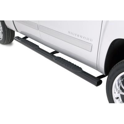 Lund Nerf Bars Steel Powdercoated Black 5 in. Oval Straight Series, Lifetime limited warranty with 3-year on finish 24091006