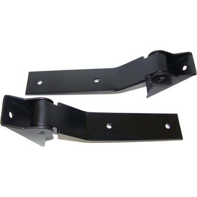 Rugged Ridge Tailgate Hinge Steel Black Powdercoated, 5-year limited warranty 11218.01