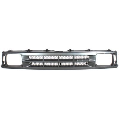 JC Whitney Grille Assembly Plastic Painted Gray Grille, 1-year unlimited-mileage warranty 1684
