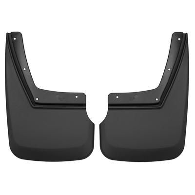Husky Liners Mud Flaps Plastic Black Custom Fit Series, Rear, Driver & Passenger Side, Lifetime limited warranty 59201