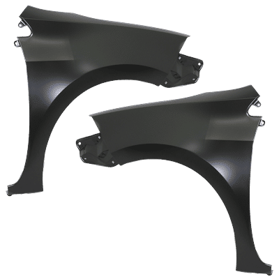Replacement Fender Steel Primed, Front, Driver & Passenger Side, 1-year unlimited-mileage warranty SET-REPT220189Q