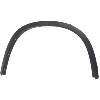 Replacement Fender Trim Plastic Textured Black, Front, Passenger Side, 1-year unlimited-mileage warranty REPB221311