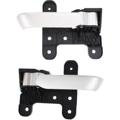 Replacement Interior Door Handle Painted Silver, Front or Rear, Driver & Passenger Side, 1-year unlimited-mileage warranty SET-REPI462177
