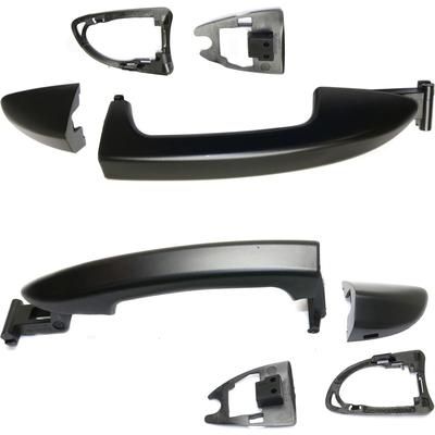 Replacement Exterior Door Handle Primed, Front or Rear, Driver & Passenger Side, 1-year unlimited-mileage warranty SET-REPV462145K