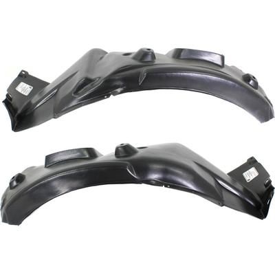 Replacement Fender Liner, Front, Driver & Passenger Side, Rear Section, 1-year unlimited-mileage warranty SET-REPB222143