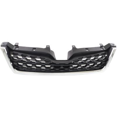 Replacement Grille Assembly Plastic Textured Gray Grille, 1-year unlimited-mileage warranty REPS070131Q