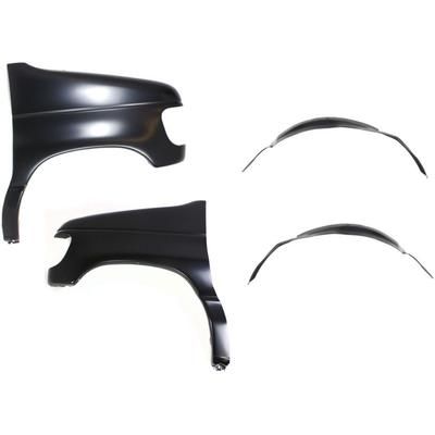 Replacement Fender Steel Primed, Front, Driver & Passenger Side, 1-year unlimited-mileage warranty KIT-80615-07