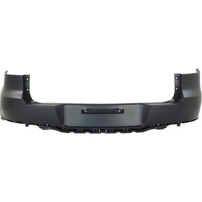 Replacement Bumper Cover Primed, Rear, Upper, 1-year unlimited-mileage warranty REPV760126P