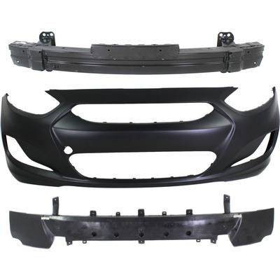 Replacement Bumper Cover Primed, Front, 1-year unlimited-mileage warranty KIT-11316-05
